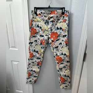 Fun printed denim